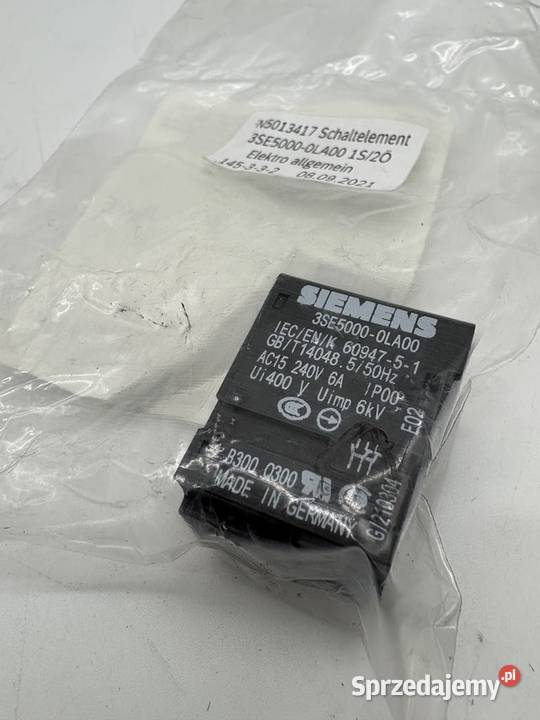 Siemens 3SE50000LA00 Element przełączający sprzedam