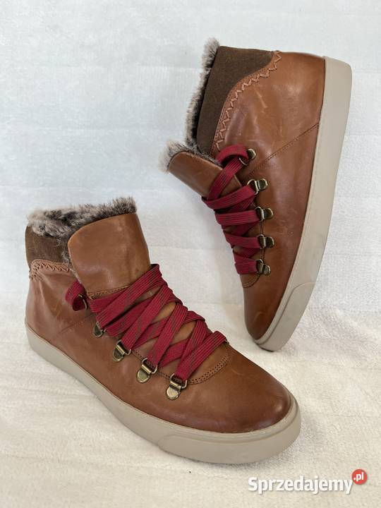 Clarks Sneakersy Somerset skórzane buty damskie