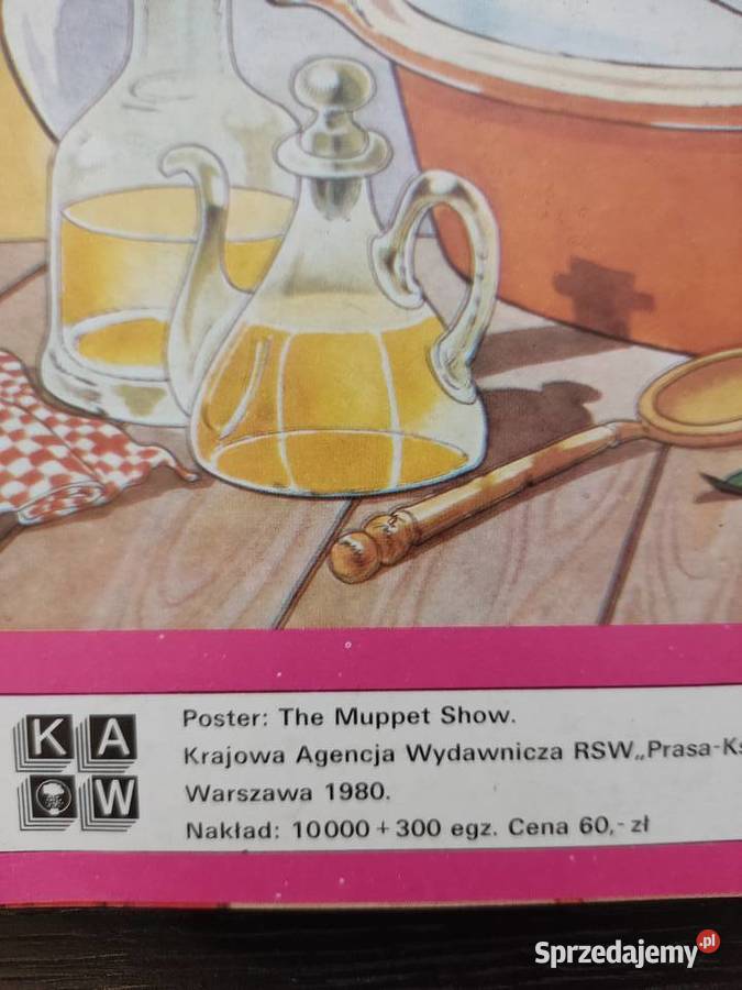 Plakat Poster wydany w 1980 roku KAW 1 Lutomiersk sprzedam