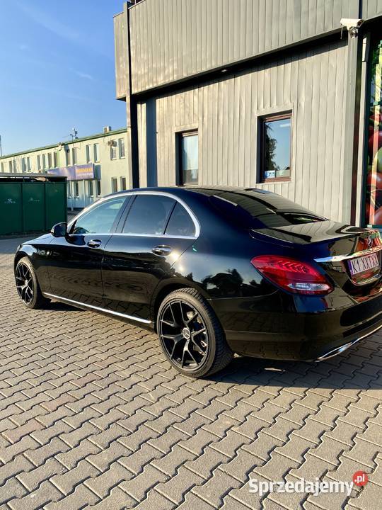 Mercedes c klasa W205 zamiana benzyna małopolskie Niepołomice