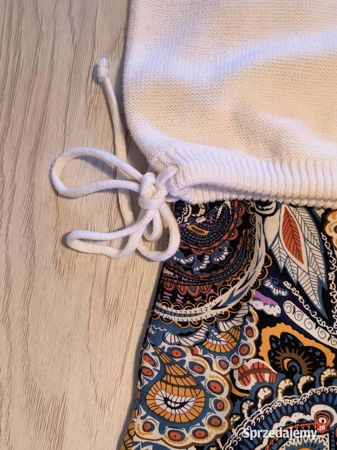 Biały blezer z krótkim rękawem Rybnik