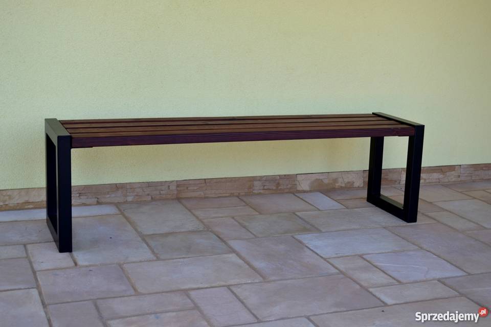 Ławka parkowa miejska ogrodowa EVA 180 W081 podkarpackie Zalesie