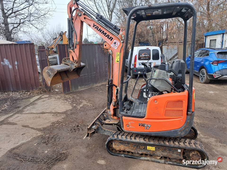 Minikoparka Yanmar VIO17 2018r Rok produkcji 2018 Warszawa