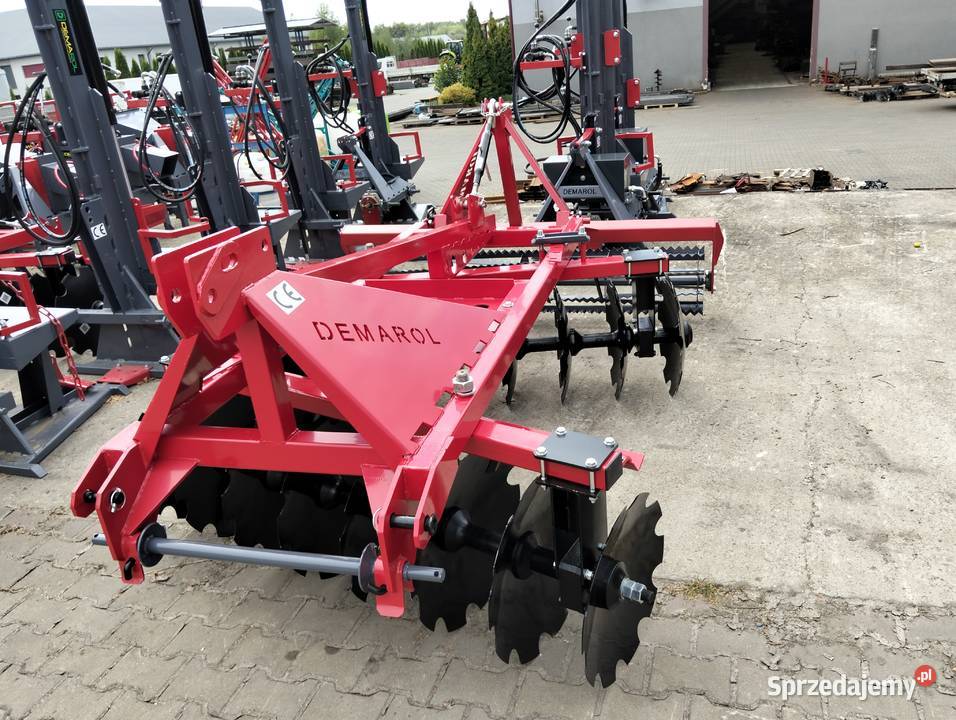 Brona talerzowa 27 m układ X 4x6 talerzy Masywna Kwidzyn