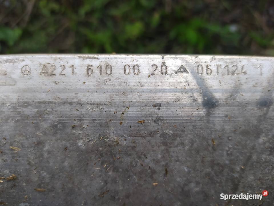 Mercedes a 221 610 00 20 belka zderzaka tyl s Ostrów Wielkopolski