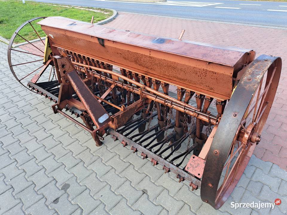 Siewnik do zboża Meprozet 15 17 23 lejki Proszowice