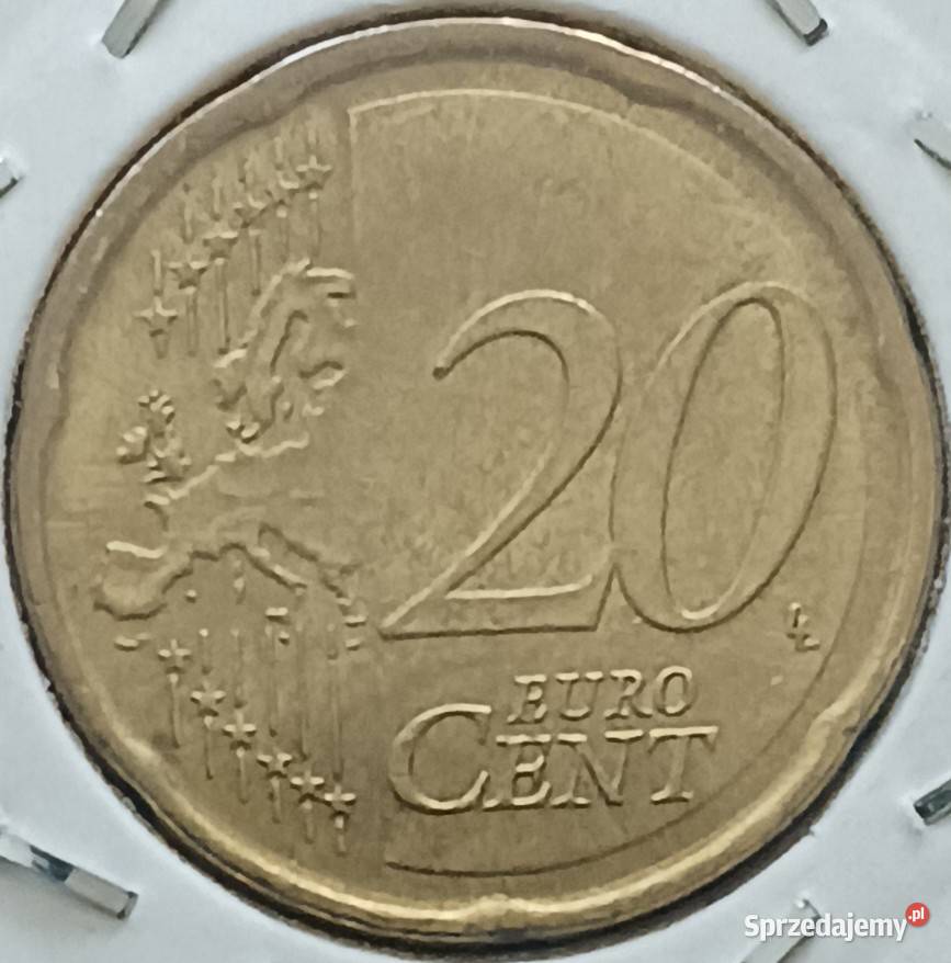 20 Centów Niemcy 2007 r men J Konin sprzedam
