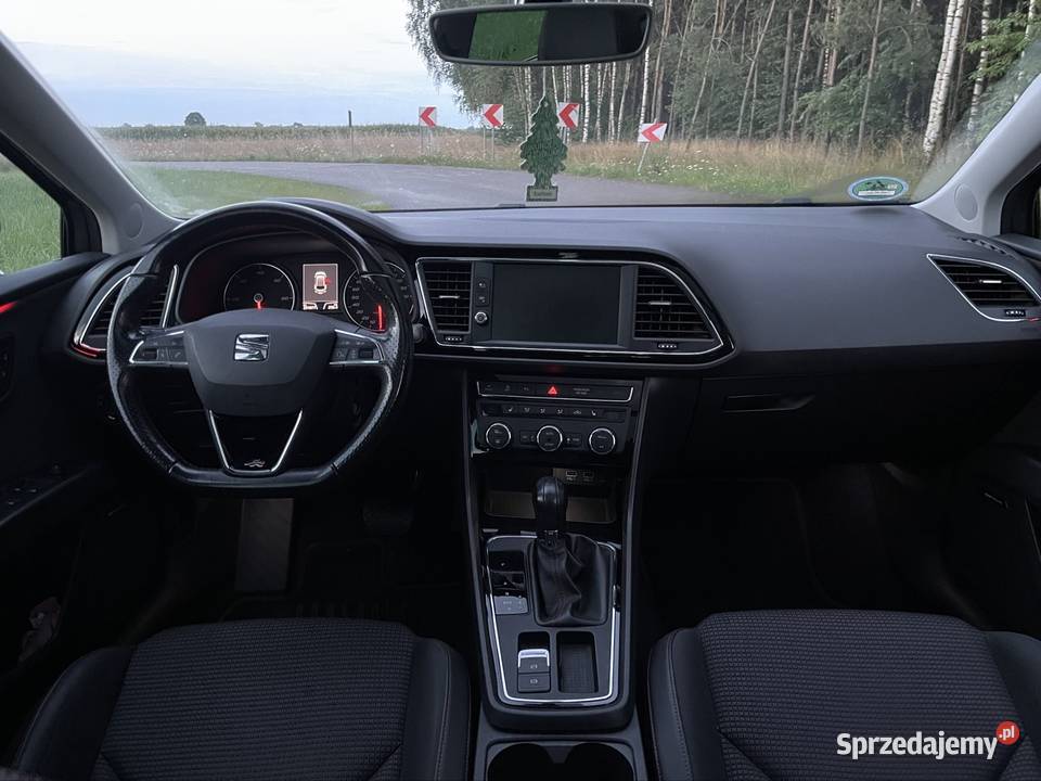 Seat Leon 3 lift 2017r 20 tdi 184 DSG elektryczne lusterka Zduńska Wola sprzedam