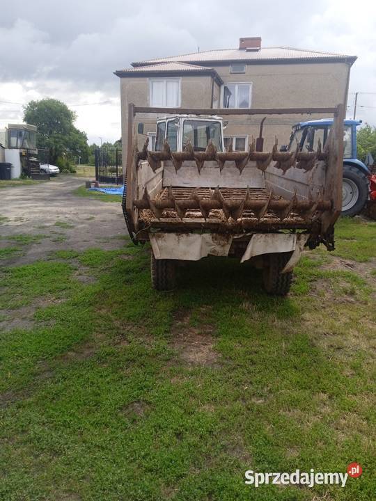 Rozrzutnik tandem 6 nieuszkodzony Rozrzutniki obornika lubelskie Mełgiew
