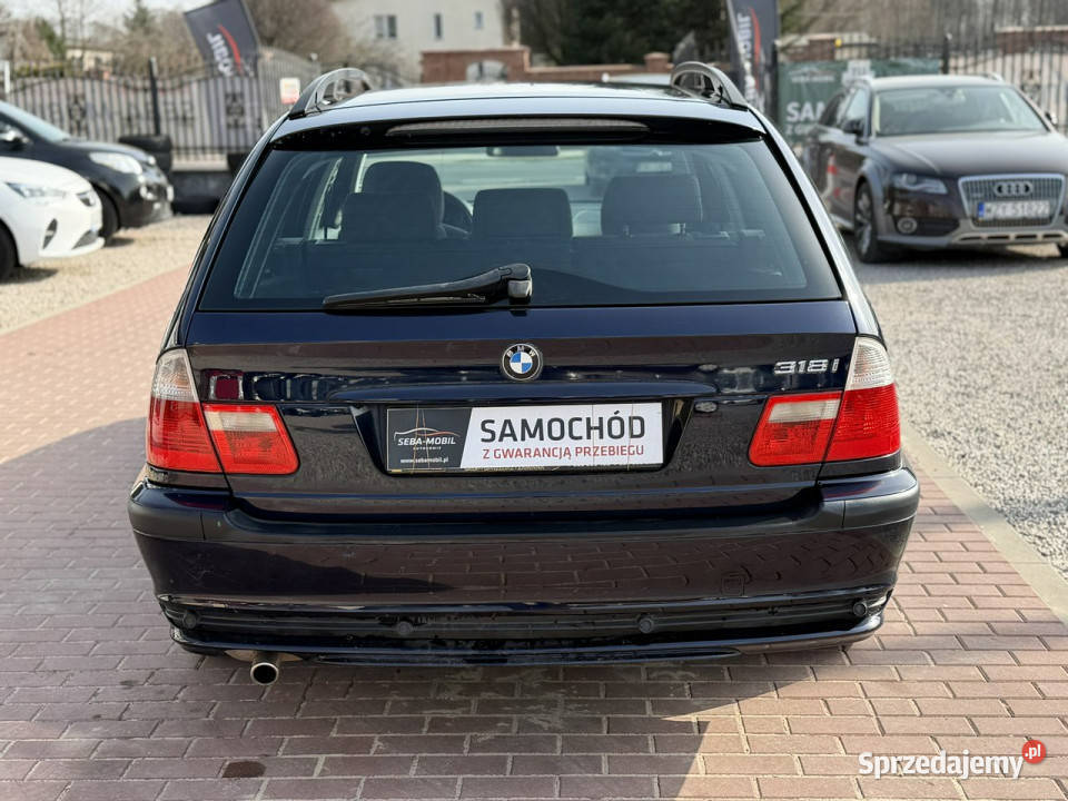 BMW 318 Super Stan Szyberdach Drewno Czujniki centralny zamek mazowieckie