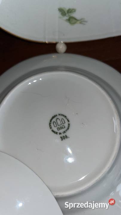 Filiżanka z talerzykiem Kopenhagen Porcelain BG Gdańsk sprzedam