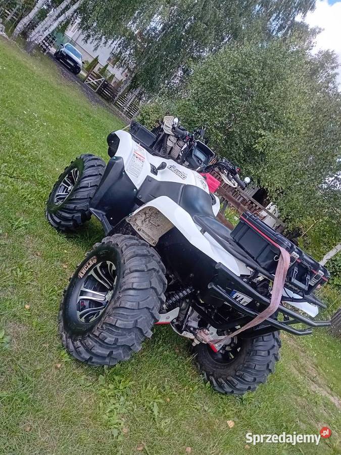 sprzedam suzuki kingquad 750 2009 ze Pułtusk sprzedam