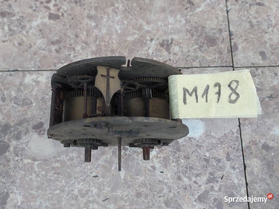M178 Mechanizm starego francuskiego zegara Japy pomorskie sprzedam