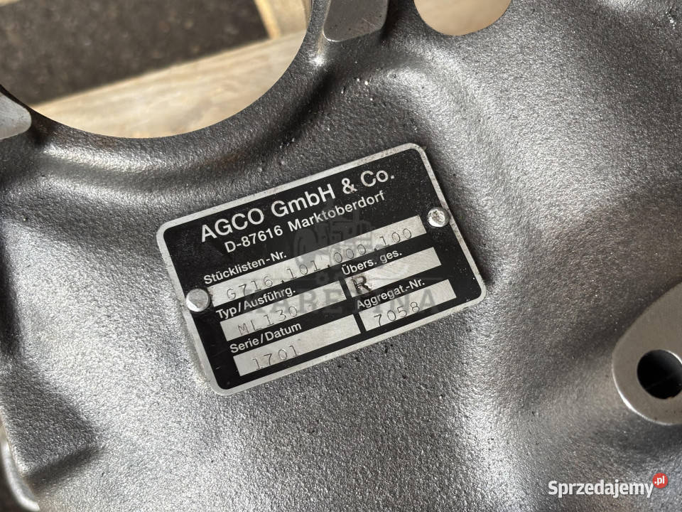Fendt Obudowa Skrzyni Vario ML130 ML160 Jastrzębniki