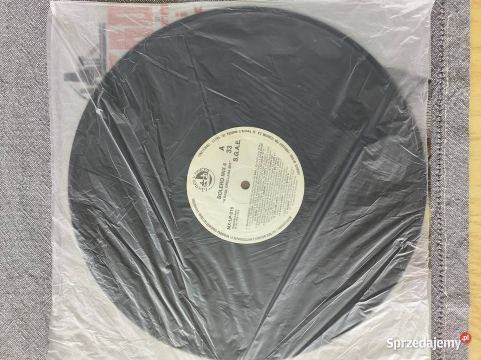 Bolero Mix 4 Vinyl 1988 Bianco y Negro Italo Tychy