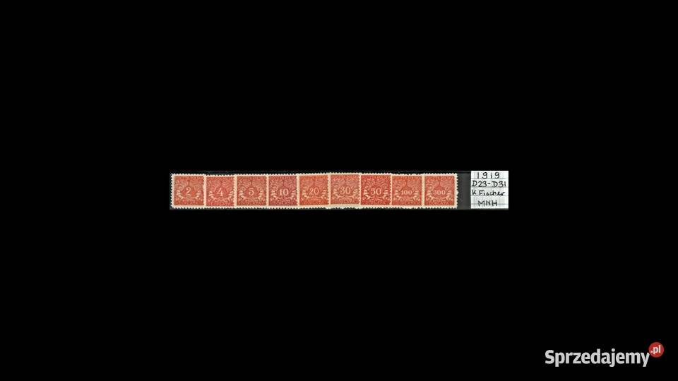 POLSKA 19191921 MHMNH 3 SERIE Człuchów