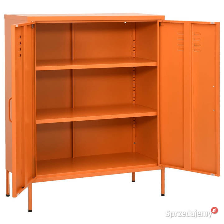 Szafka pomarańczowa 80x35x1015 stalowa WM336165