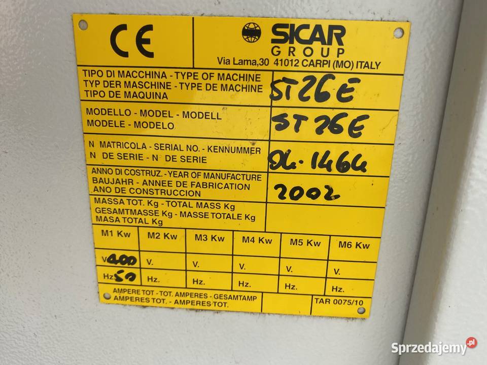 Wiertarka oscylacyjna Sicar do żaluzji okiennic