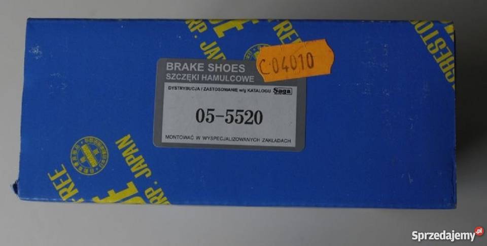 szczęki hamulcowe do Hondy HRV Pozostałe