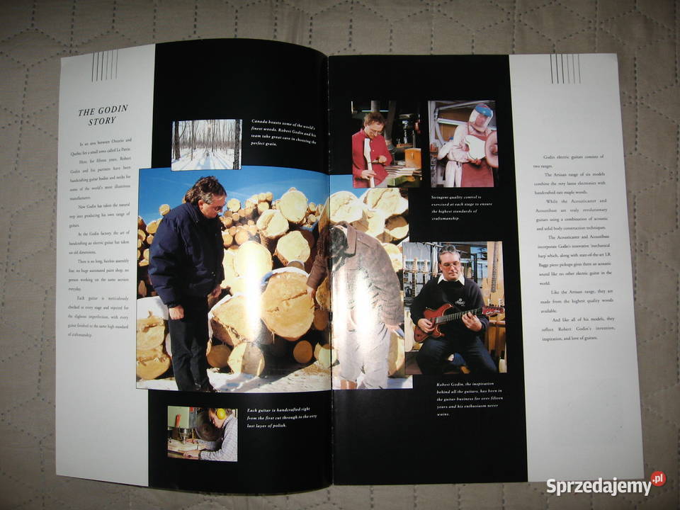 Godin guitars catalog katalog gitar pomorskie Kępice sprzedam