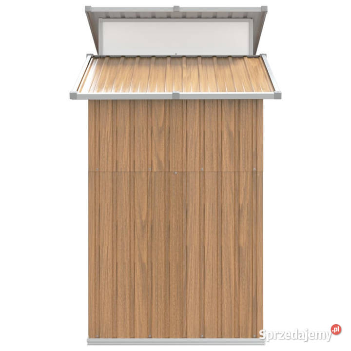 Szopa ogrodowa brązowa 270x130x2085 stal Warszawa