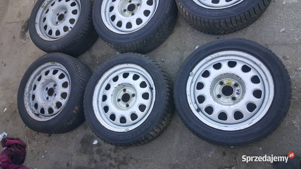 Felgi stalowe 15 4x100 serduszka gti g60 Vw Golf Mrągowo sprzedam