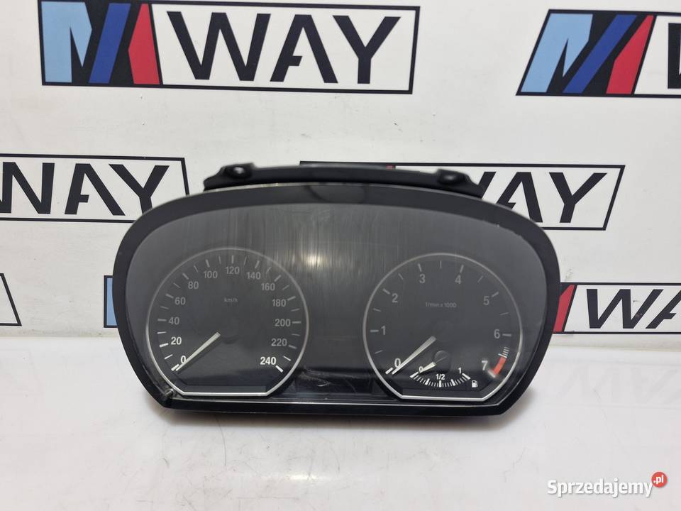 BMW E81 E87 LICZNIK ZEGARY EUROPA ORYGINAŁ