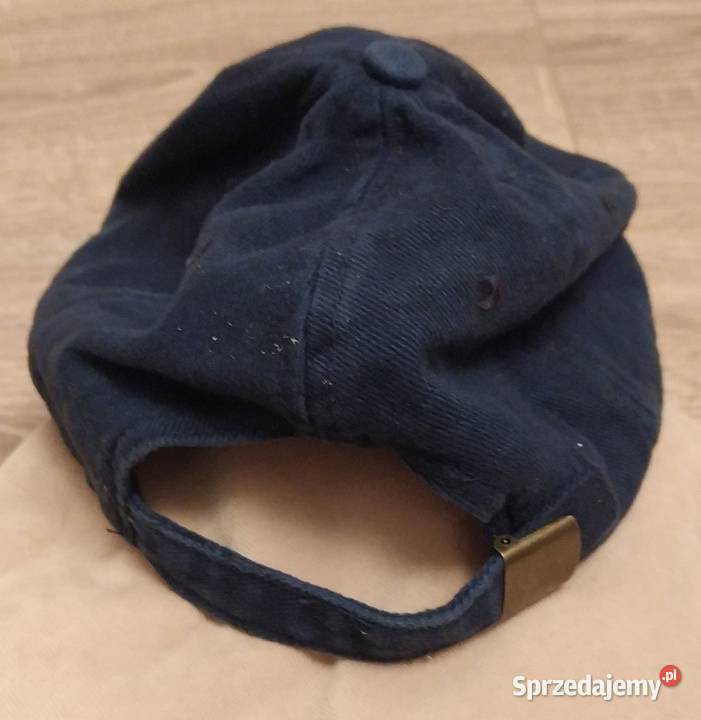 Czapka z daszkiem Husqvarna granatowa Nakrycia głowy podlaskie Hajnówka sprzedam