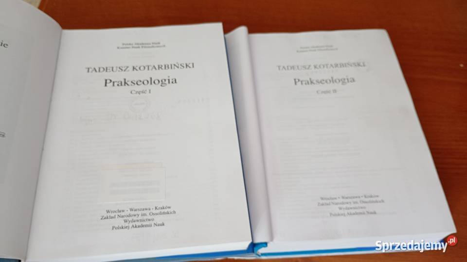 Prakseologia Cz 12 Tadeusz Kotarbiński Dzieła Podręczniki Gdańsk