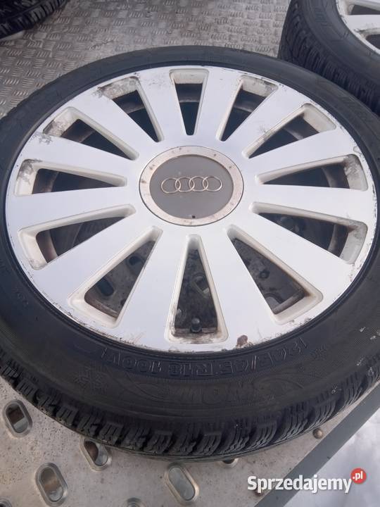 Koła Audi 18 zimowe 5x112 lubelskie Tomaszów Lubelski sprzedam