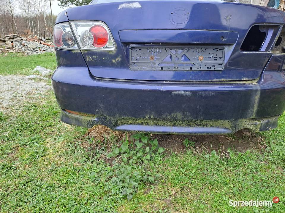 Zderzak Mazda 6 2004 r Rok produkcji 2004 małopolskie Maszkienice