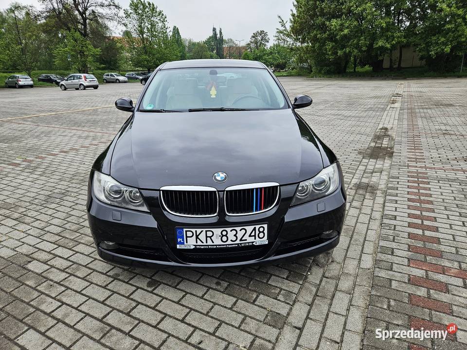 Bmw 320i e90 skóry xenon serwisowana 1 wielkopolskie Koźmin Wielkopolski sprzedam