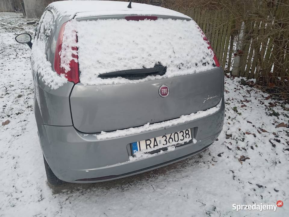 Fajny Fiat Grande Punto 2009 r 14 gaz sekwencja manualna Lubartów