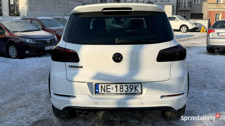 Volkswagen Tiguan 20 Diesel Moc 177 RLine elektryczne lusterka Elbląg