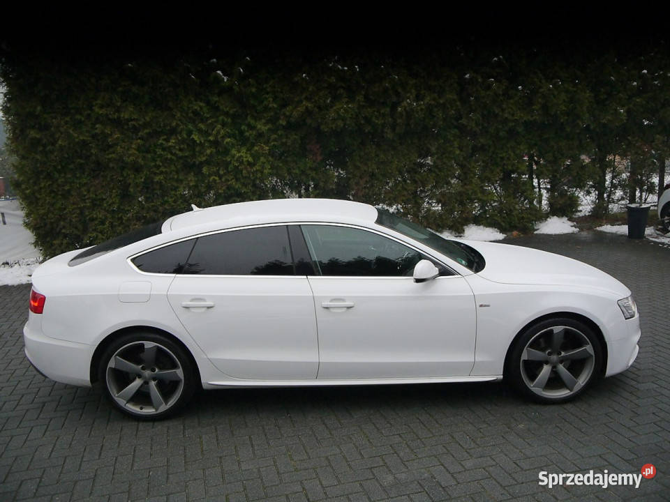 Audi A5 Sportback 18 Xenon Led Navi Stan b światła przeciwmgielne Częstochowa sprzedam