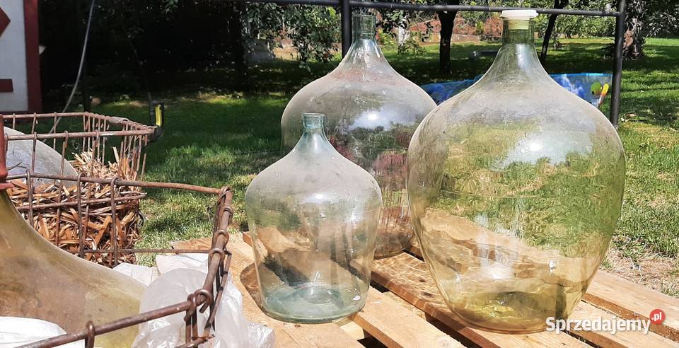 Butla balon gasior do dekoracji produkcji wina dolnośląskie Borów