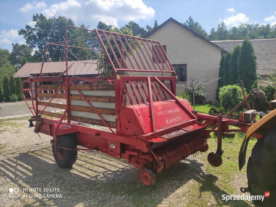 Przyczepa samozbierająca Pottinger nieuszkodzony Dąbrowa Tarnowska sprzedam