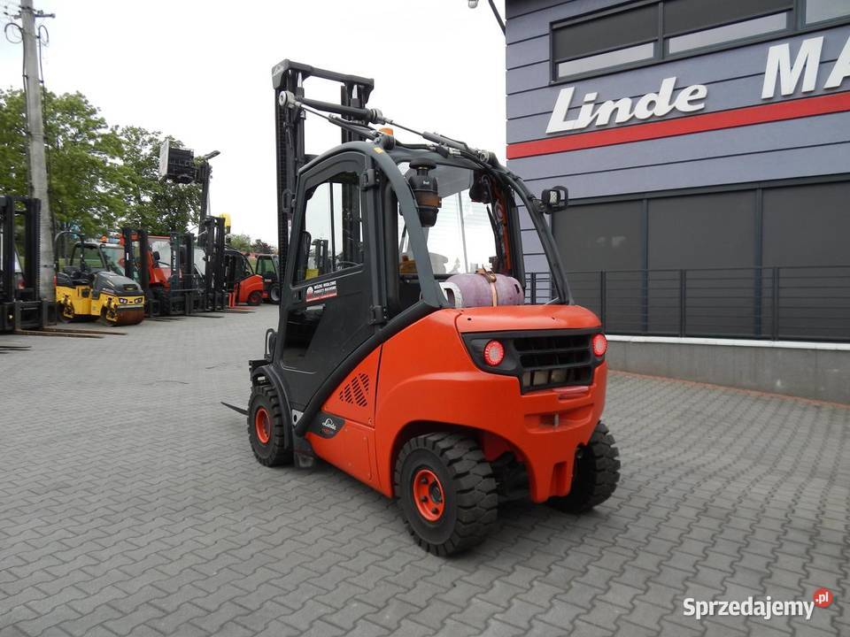 Gazowy wózek widłowy Linde H25T02 Pozycjoner Mogilany sprzedam