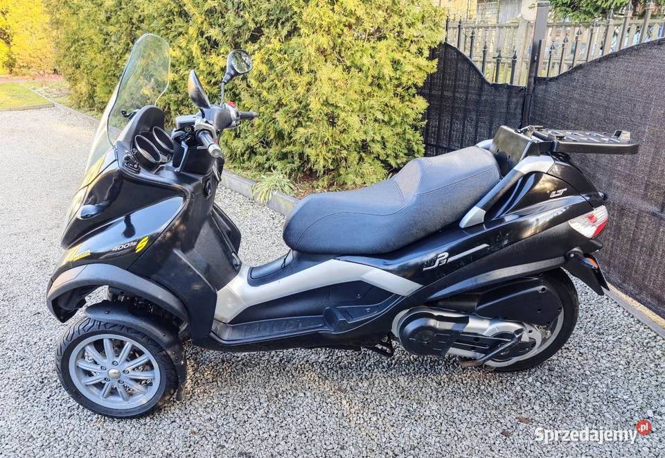Skuter Piaggio MP3 400cc 2009r 18 Wtrysk 4T łódzkie Łask