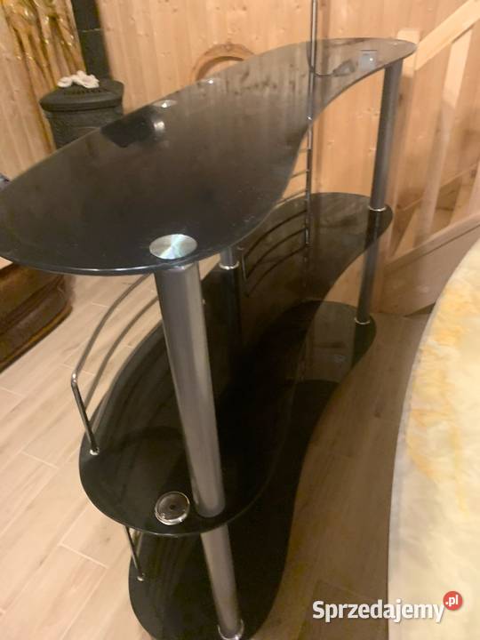 Regał szklany gabinet fryzjerski Bielsko-Biała