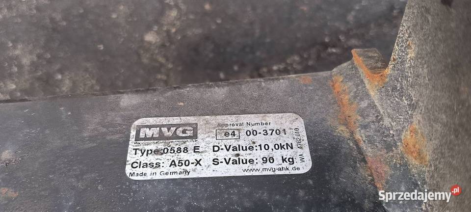 HAK HOLOWNICZY MAZDA 6 II kujawsko-pomorskie Lipno sprzedam