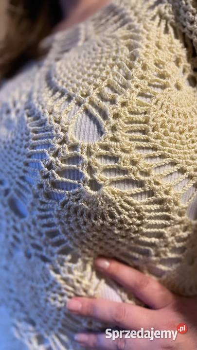 Szydełkowa sukienka Mrocza