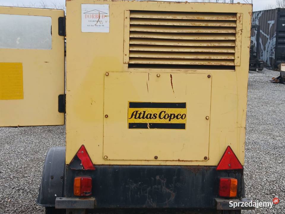 Agregat Prądotwórczy Atlas Copco QAS48 48KW 2000 Generatory Motoryzacja Złoczew