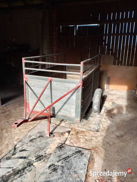 Przyczepka jednoosiowa Biadacz