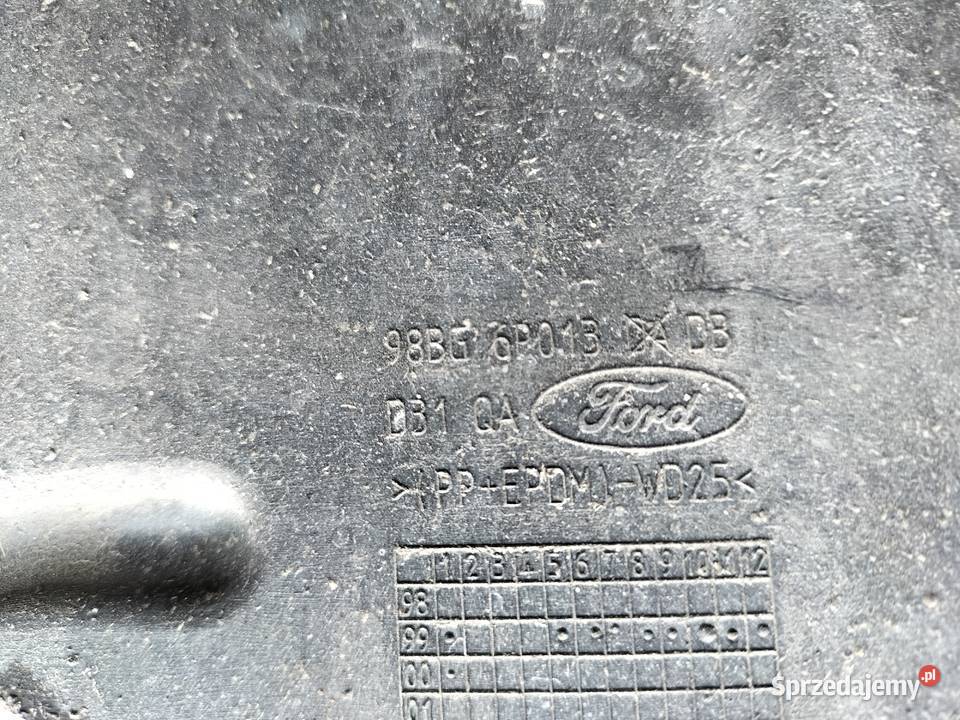FORD MONDEO MK2 20 OSŁONA SILNIKA KOŁA PASOWEGO Kamień-Kolonia sprzedam