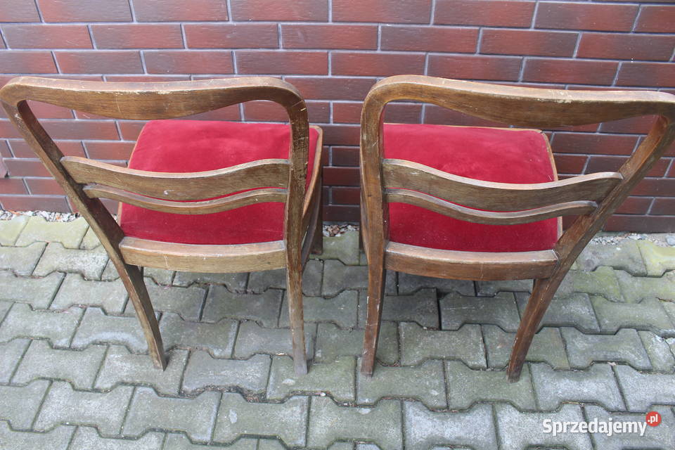 krzesło art deco kpl2 Meble Kalisz