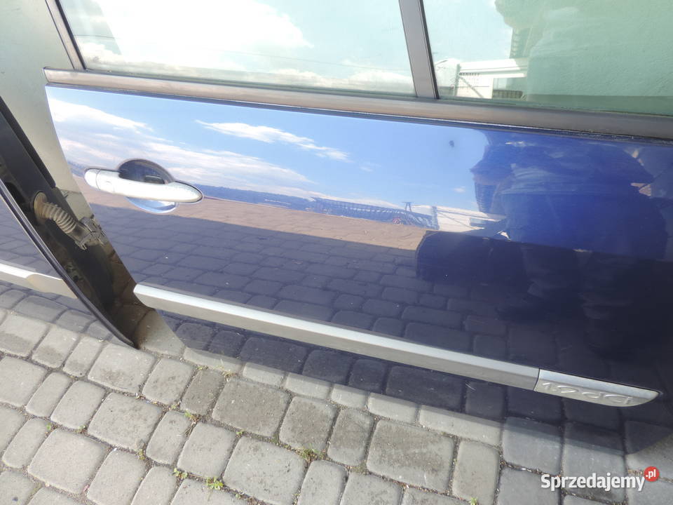 DRZWI PRAWY PRZÓD RENAULT SCENIC 2 LAKIER TEF43 części blacharskie małopolskie