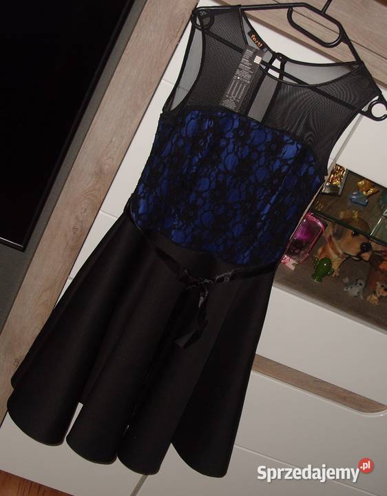 NOWA rozkloszowana sukienka FORTI koronka i Inny wzór wielkopolskie sprzedam