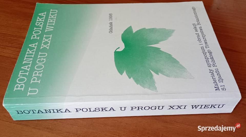 Botanika polska u progu XXI wieku Jolanta Gdańsk sprzedam