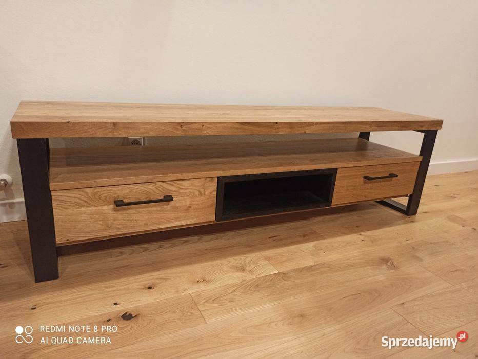 Szafka RTV lity dąb 120200 Loft Rzeszów